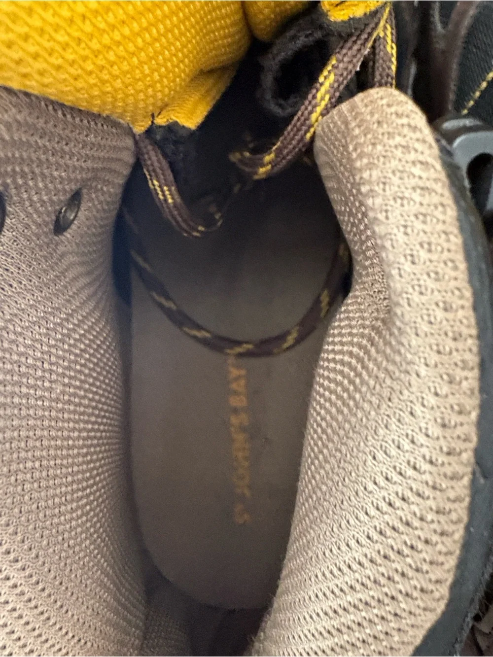 St. John's Bay Brown and Yellow Men's Trail Boots